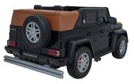 Elektromobilis Mercedes Benz MAYBACH G650 STRONG MP4, Black-Elektromobiliai vaikams, Visureigiai-e-vaikas