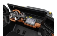 Elektromobilis Mercedes Benz MAYBACH G650 STRONG MP4, Black-Elektromobiliai vaikams, Visureigiai-e-vaikas