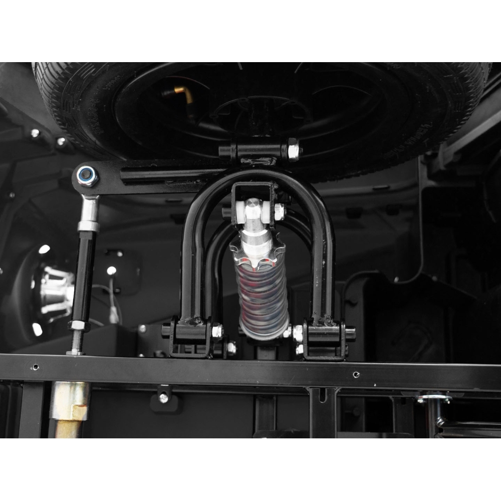 Elektromobilis Mercedes Benz MAYBACH G650 STRONG MP4, Black-Elektromobiliai vaikams, Visureigiai-e-vaikas