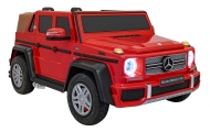 Elektromobilis Mercedes Benz MAYBACH G650 STRONG MP4, Red-Elektromobiliai vaikams, Visureigiai-e-vaikas