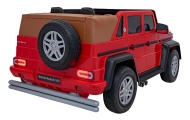 Elektromobilis Mercedes Benz MAYBACH G650 STRONG MP4, Red-Elektromobiliai vaikams, Visureigiai-e-vaikas