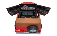 Elektromobilis Mercedes Benz MAYBACH G650 STRONG MP4, Red-Elektromobiliai vaikams, Visureigiai-e-vaikas