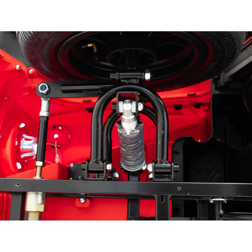Elektromobilis Mercedes Benz MAYBACH G650 STRONG MP4, Red-Elektromobiliai vaikams, Visureigiai-e-vaikas