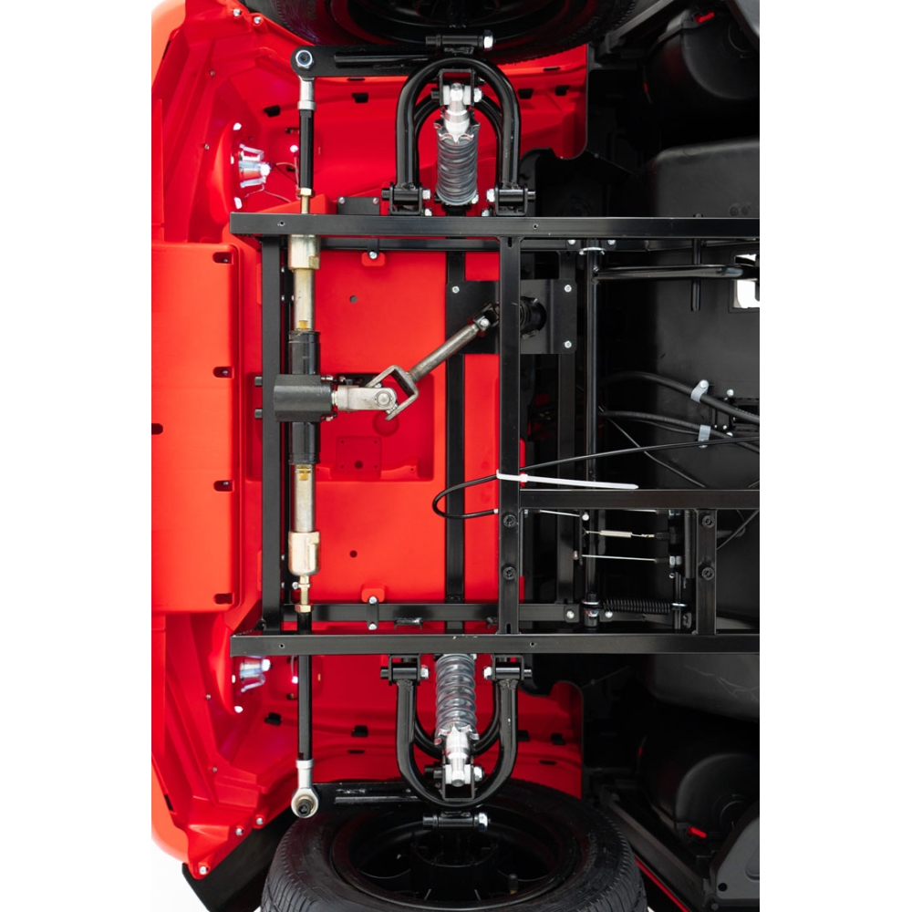 Elektromobilis Mercedes Benz MAYBACH G650 STRONG MP4, Red-Elektromobiliai vaikams, Visureigiai-e-vaikas