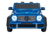 Elektromobilis Mercedes Benz MAYBACH G650 STRONG MP4, Blue-Elektromobiliai vaikams, Visureigiai-e-vaikas