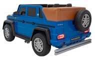 Elektromobilis Mercedes Benz MAYBACH G650 STRONG MP4, Blue-Elektromobiliai vaikams, Visureigiai-e-vaikas