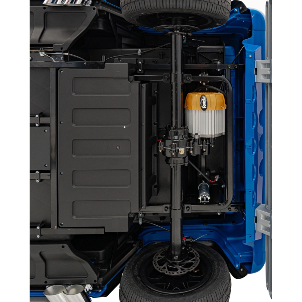 Elektromobilis Mercedes Benz MAYBACH G650 STRONG MP4, Blue-Elektromobiliai vaikams, Visureigiai-e-vaikas