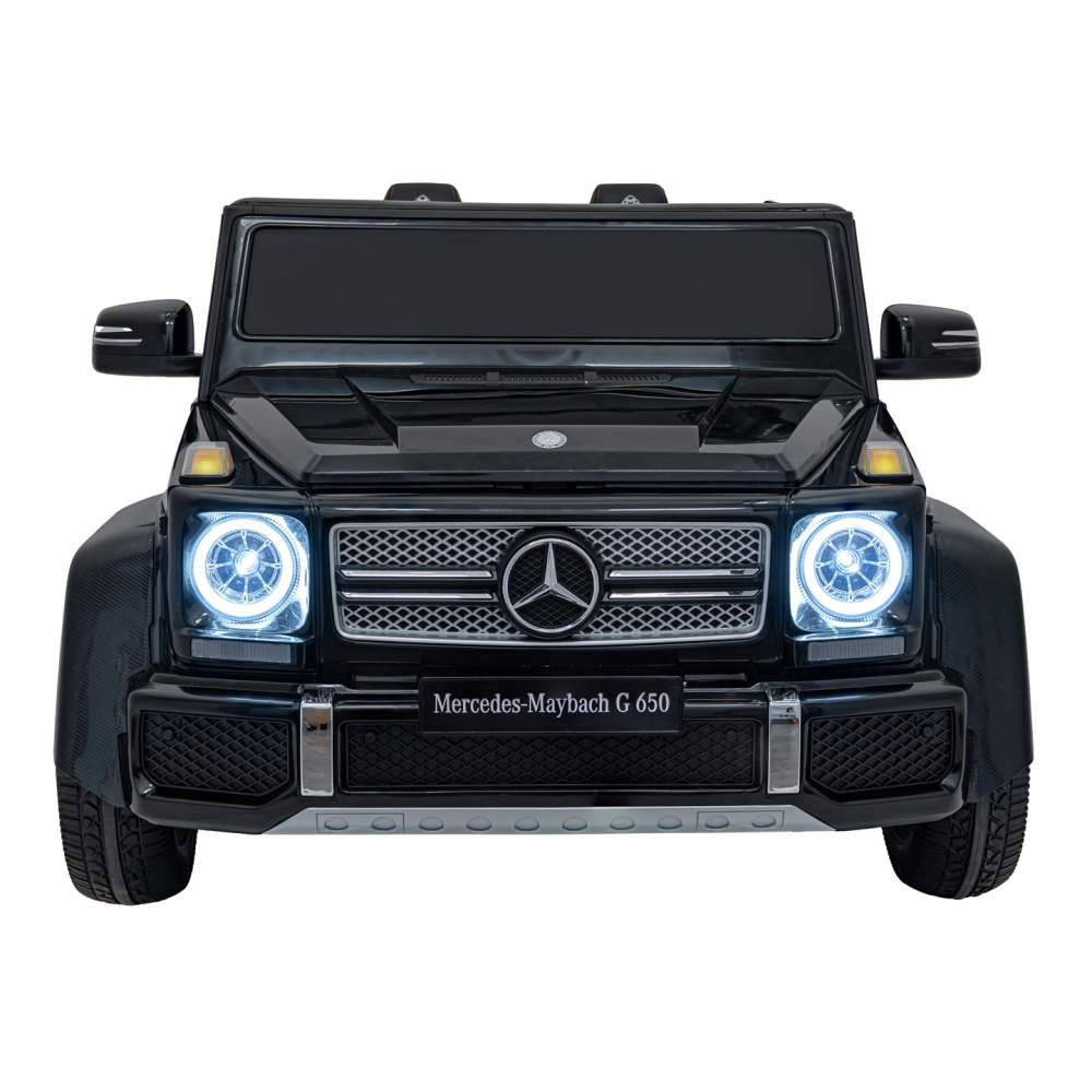 Elektromobilis Mercedes Benz MAYBACH G650, Black-Elektromobiliai vaikams, Visureigiai-e-vaikas