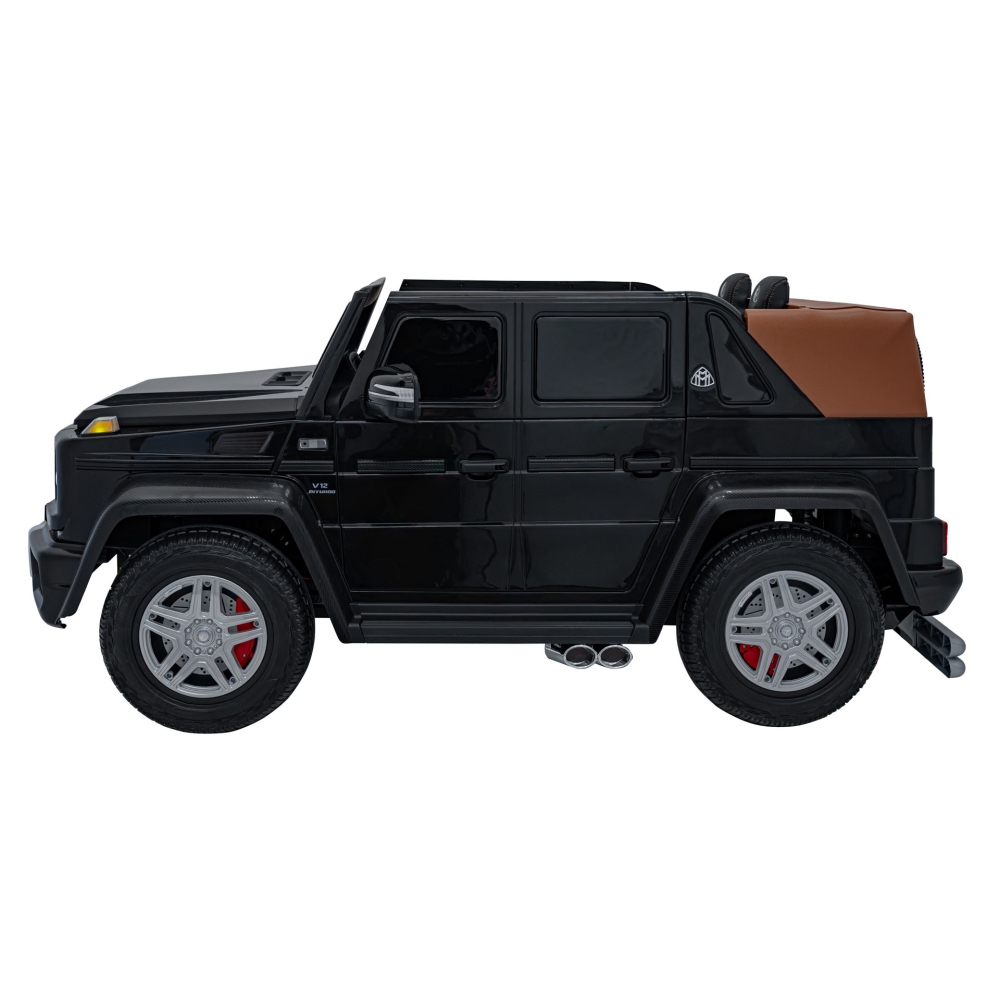 Elektromobilis Mercedes Benz MAYBACH G650, Black-Elektromobiliai vaikams, Visureigiai-e-vaikas
