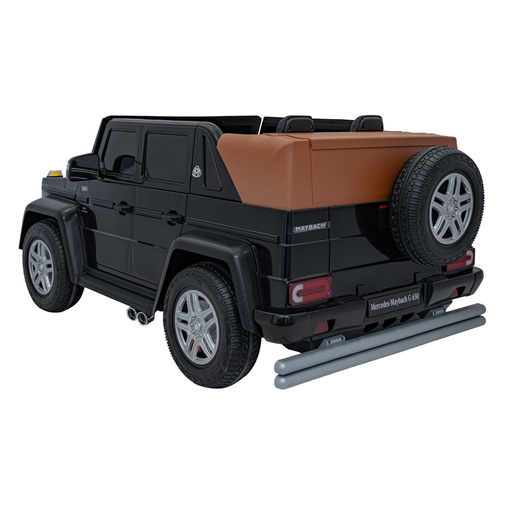 Elektromobilis Mercedes Benz MAYBACH G650, Black-Elektromobiliai vaikams, Visureigiai-e-vaikas