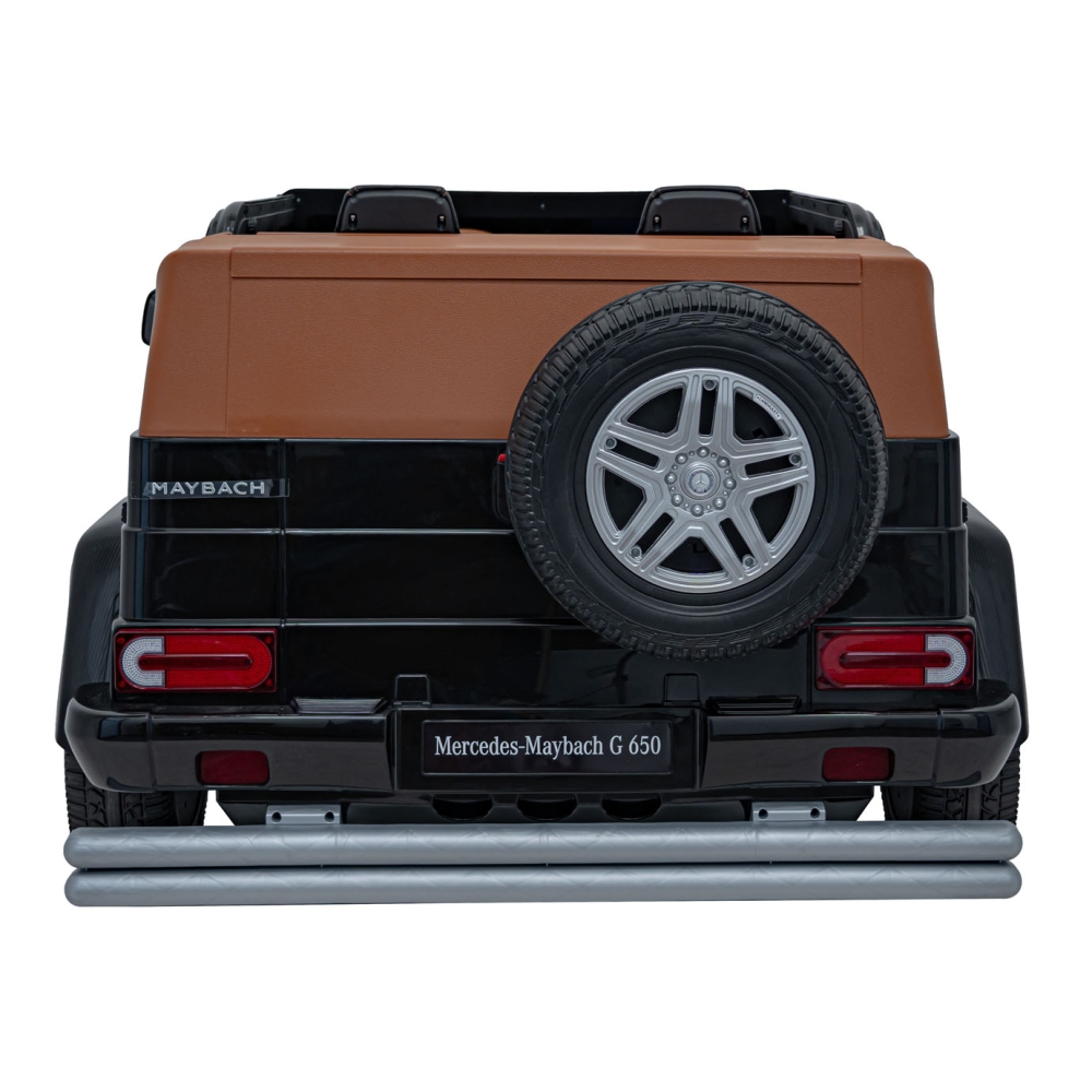 Elektromobilis Mercedes Benz MAYBACH G650, Black-Elektromobiliai vaikams, Visureigiai-e-vaikas