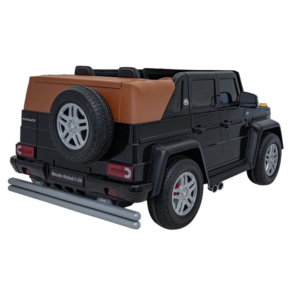 Elektromobilis Mercedes Benz MAYBACH G650, Black-Elektromobiliai vaikams, Visureigiai-e-vaikas