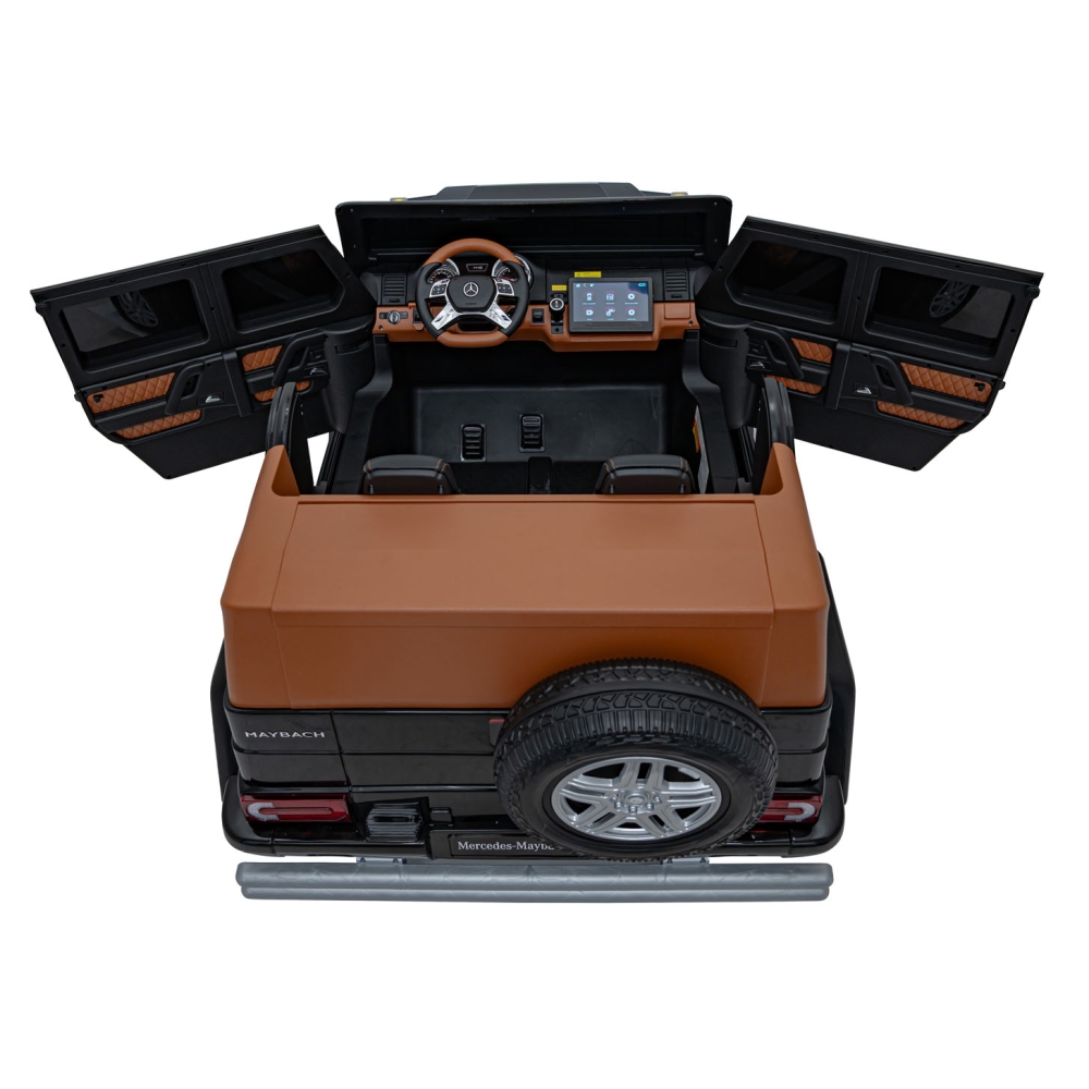 Elektromobilis Mercedes Benz MAYBACH G650, Black-Elektromobiliai vaikams, Visureigiai-e-vaikas