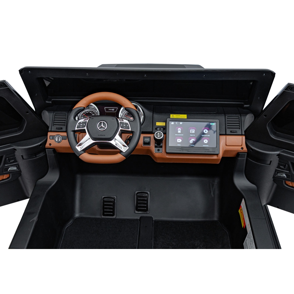 Elektromobilis Mercedes Benz MAYBACH G650, Black-Elektromobiliai vaikams, Visureigiai-e-vaikas