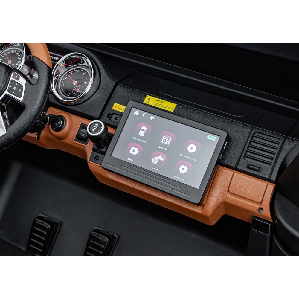 Elektromobilis Mercedes Benz MAYBACH G650, Black-Elektromobiliai vaikams, Visureigiai-e-vaikas