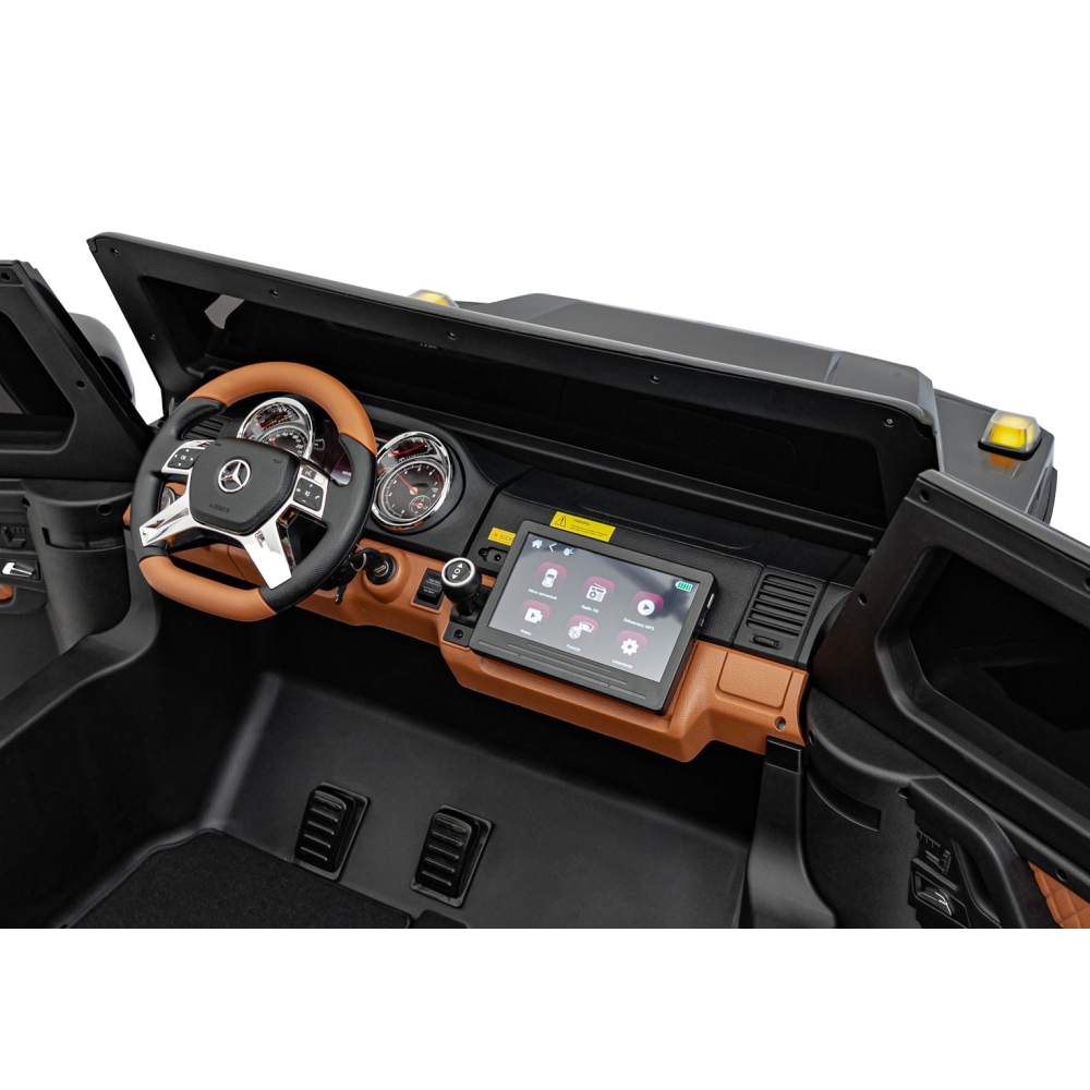 Elektromobilis Mercedes Benz MAYBACH G650, Black-Elektromobiliai vaikams, Visureigiai-e-vaikas