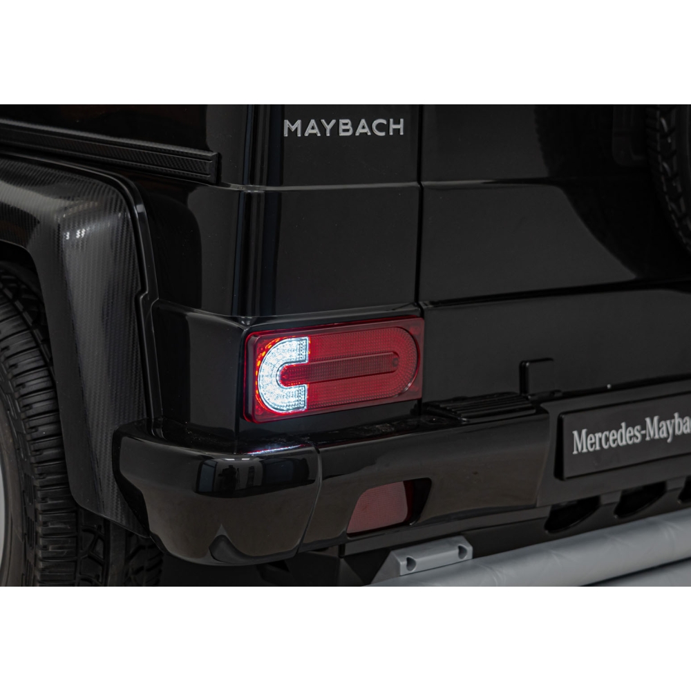 Elektromobilis Mercedes Benz MAYBACH G650, Black-Elektromobiliai vaikams, Visureigiai-e-vaikas