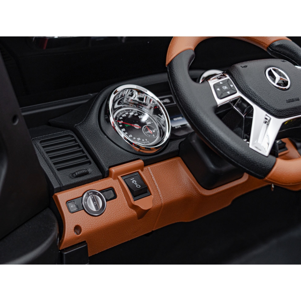 Elektromobilis Mercedes Benz MAYBACH G650, Black-Elektromobiliai vaikams, Visureigiai-e-vaikas