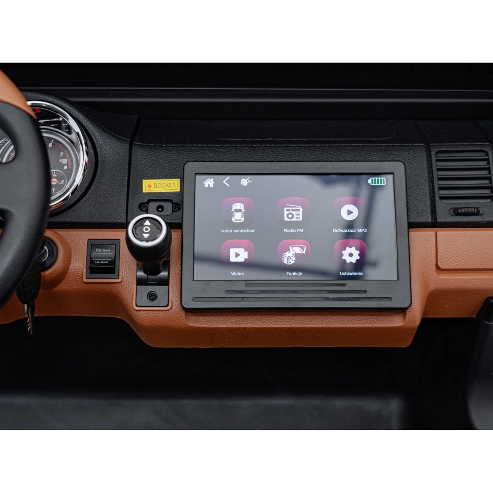 Elektromobilis Mercedes Benz MAYBACH G650, Black-Elektromobiliai vaikams, Visureigiai-e-vaikas