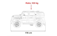 Pojazd Mercedes Benz MAYBACH G650 Biały