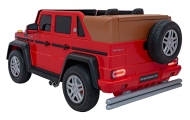 Pojazd Mercedes Benz MAYBACH G650 Czerwony