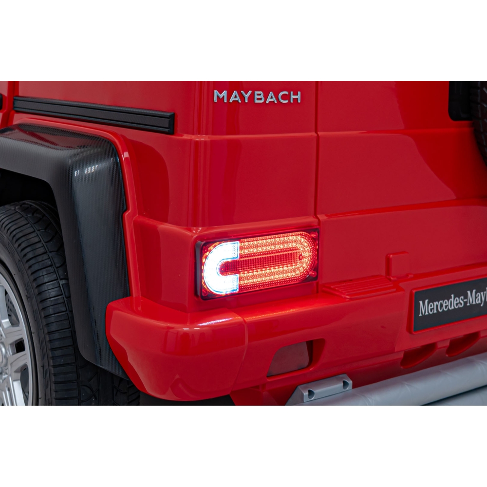 Elektromobilis Mercedes Benz MAYBACH G650, Red-Elektromobiliai vaikams, Visureigiai-e-vaikas