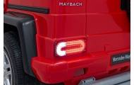 Pojazd Mercedes Benz MAYBACH G650 Czerwony
