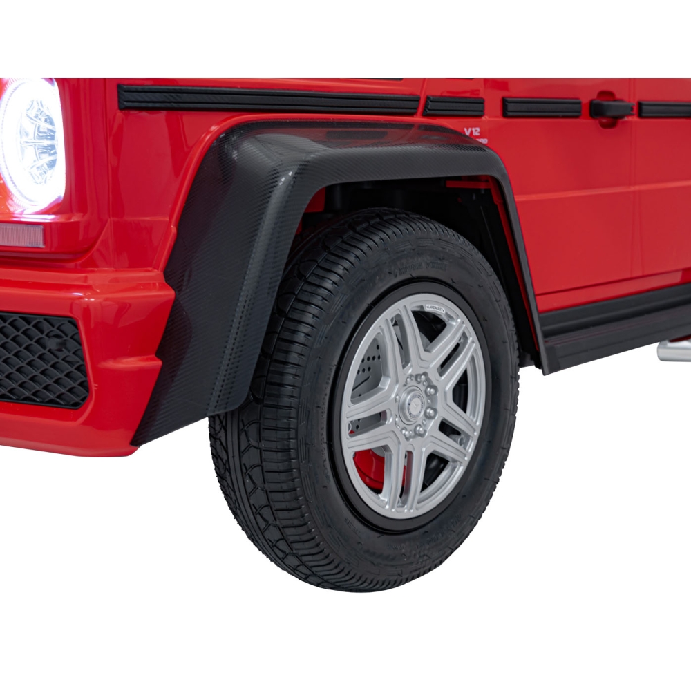 Elektromobilis Mercedes Benz MAYBACH G650, Red-Elektromobiliai vaikams, Visureigiai-e-vaikas