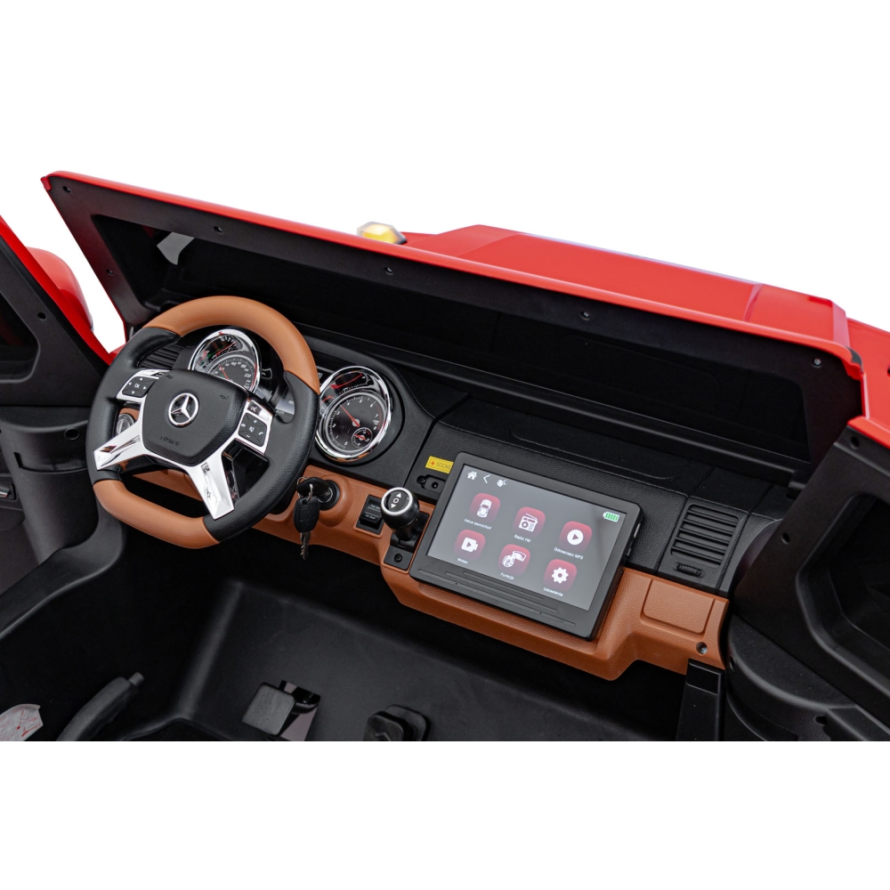 Elektromobilis Mercedes Benz MAYBACH G650, Red-Elektromobiliai vaikams, Visureigiai-e-vaikas
