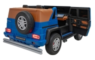 Elektromobilis Mercedes Benz MAYBACH G650, Blue-Elektromobiliai vaikams, Visureigiai-e-vaikas