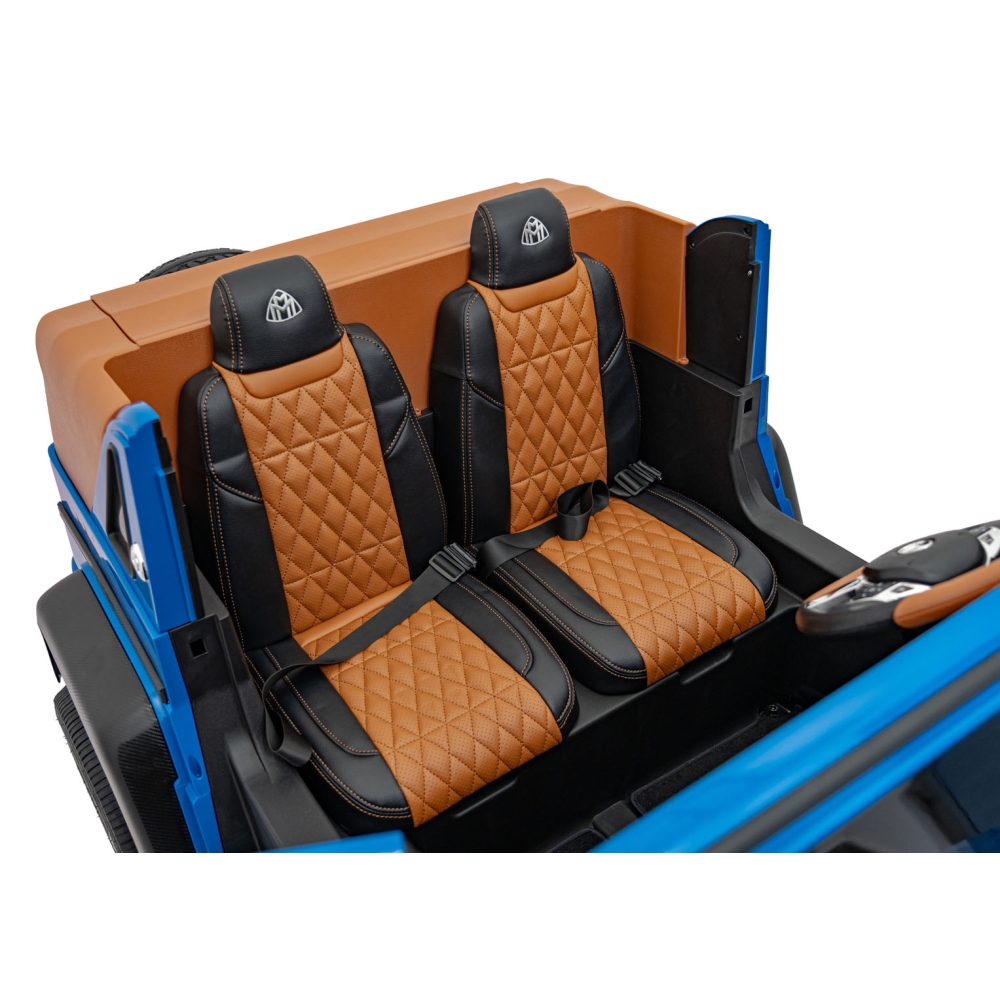 Elektromobilis Mercedes Benz MAYBACH G650, Blue-Elektromobiliai vaikams, Visureigiai-e-vaikas