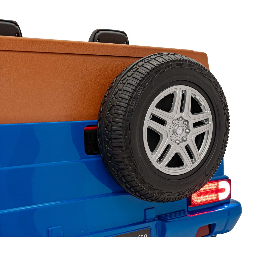 Elektromobilis Mercedes Benz MAYBACH G650, Blue-Elektromobiliai vaikams, Visureigiai-e-vaikas