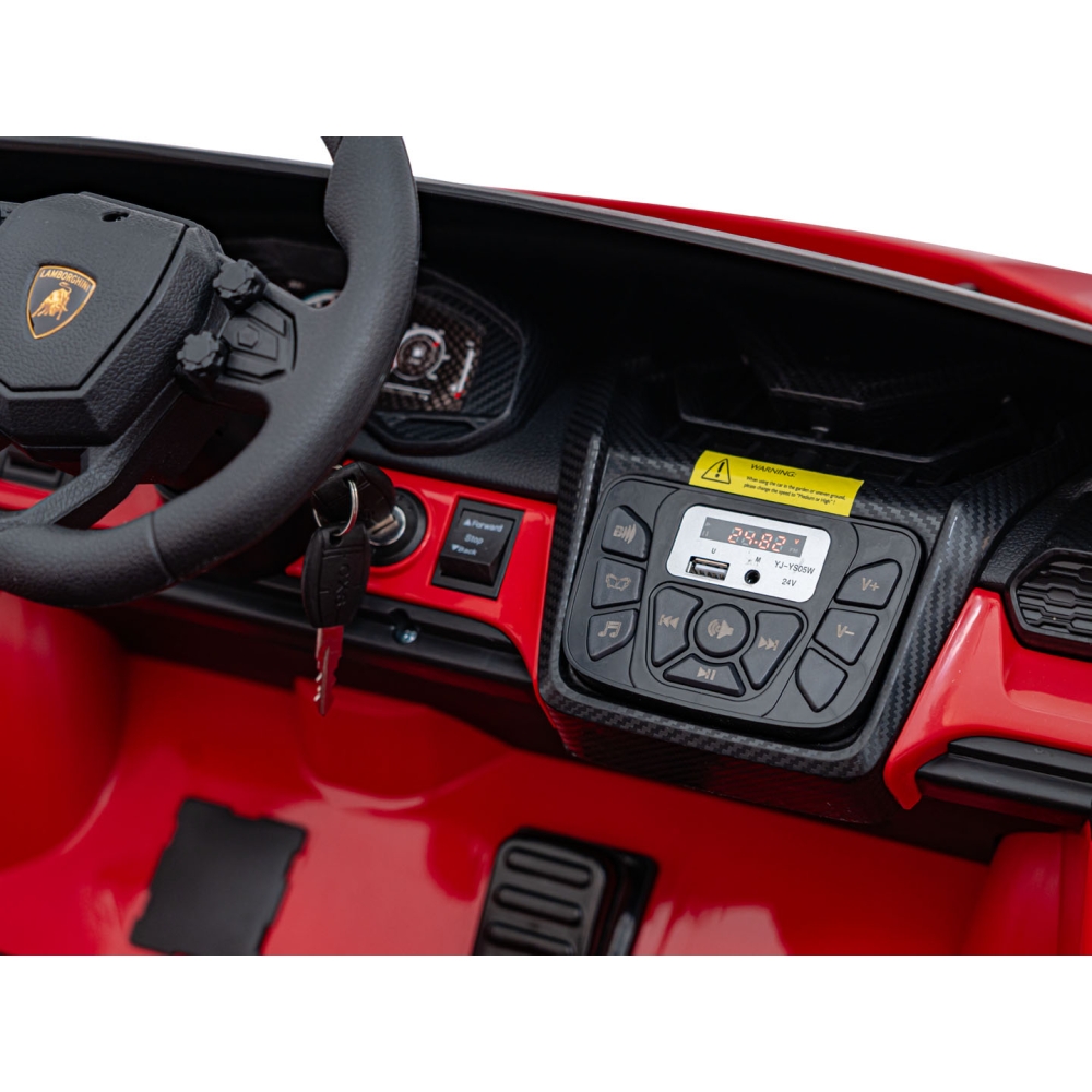 Elektromobilis Lamborghini Revuelto XL, Red-Elektromobiliai vaikams, Mašinos-e-vaikas