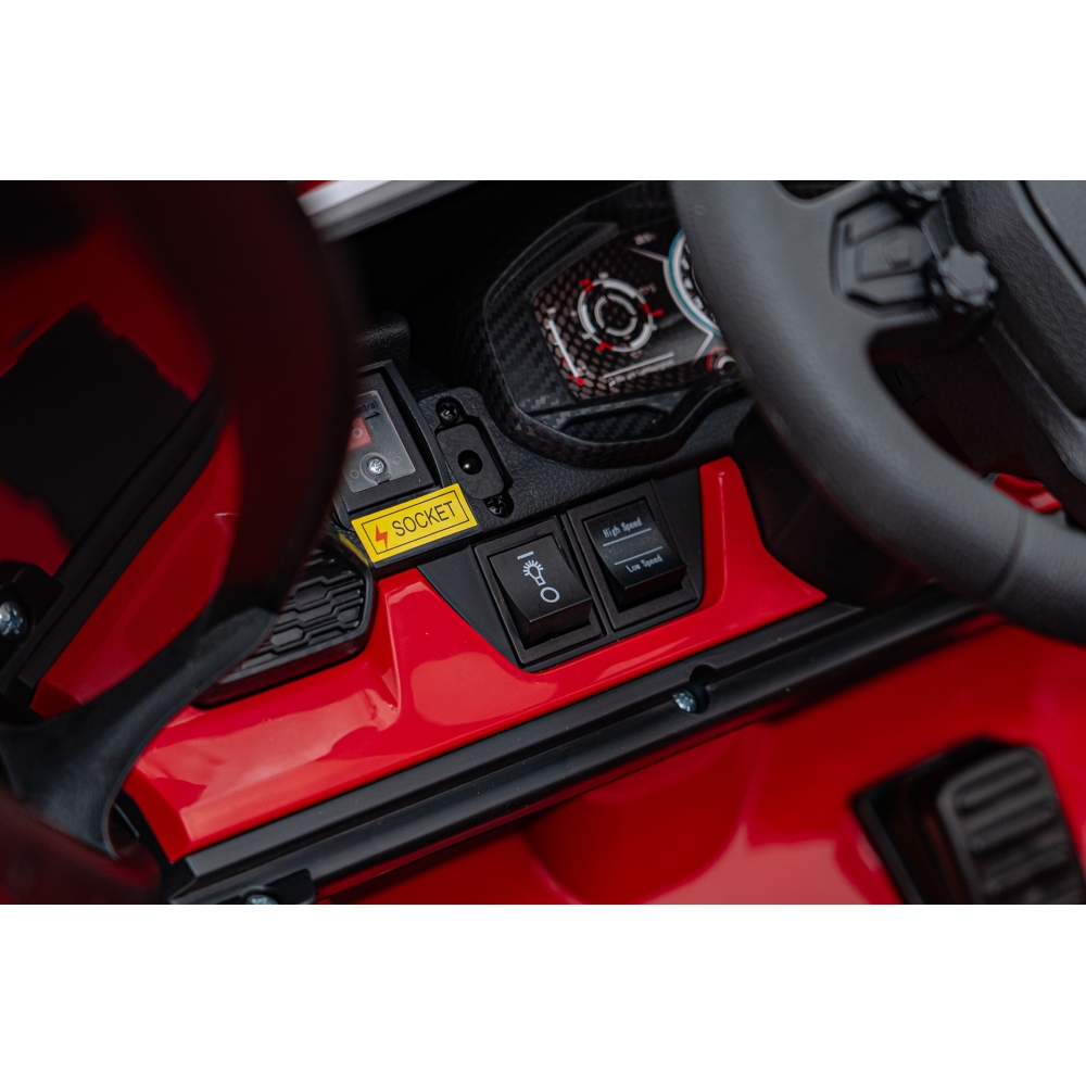 Elektromobilis Lamborghini Revuelto XL, Red-Elektromobiliai vaikams, Mašinos-e-vaikas