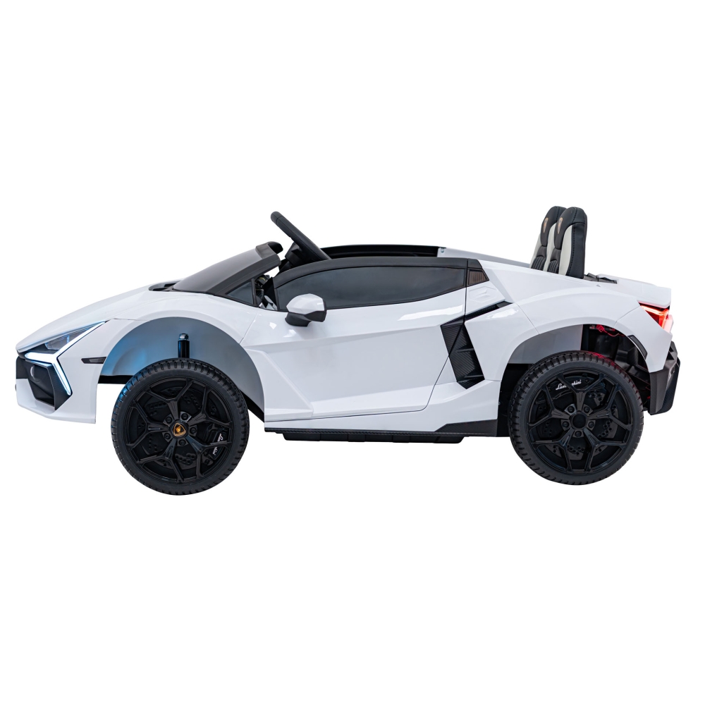 Elektromobilis Lamborghini Revuelto XL, White-Elektromobiliai vaikams, Mašinos-e-vaikas