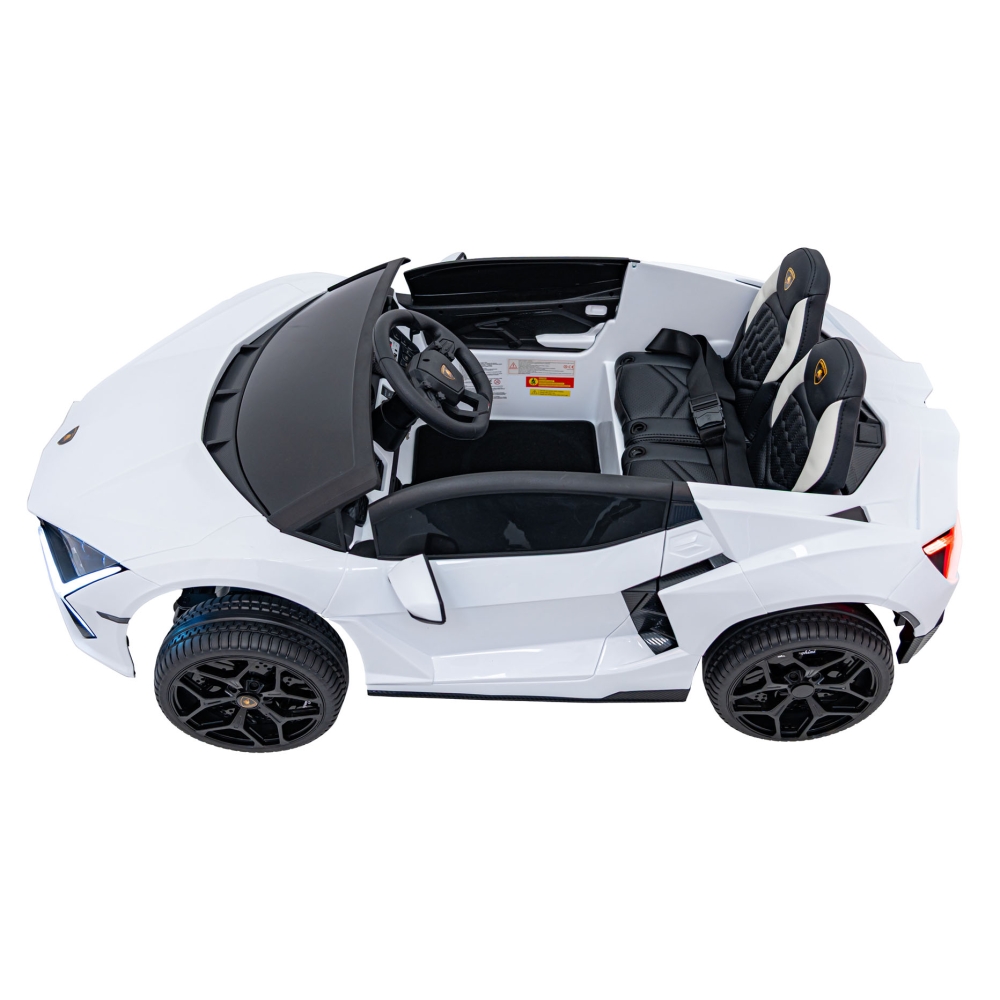Elektromobilis Lamborghini Revuelto XL, White-Elektromobiliai vaikams, Mašinos-e-vaikas