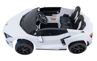 Elektromobilis Lamborghini Revuelto XL, White-Elektromobiliai vaikams, Mašinos-e-vaikas