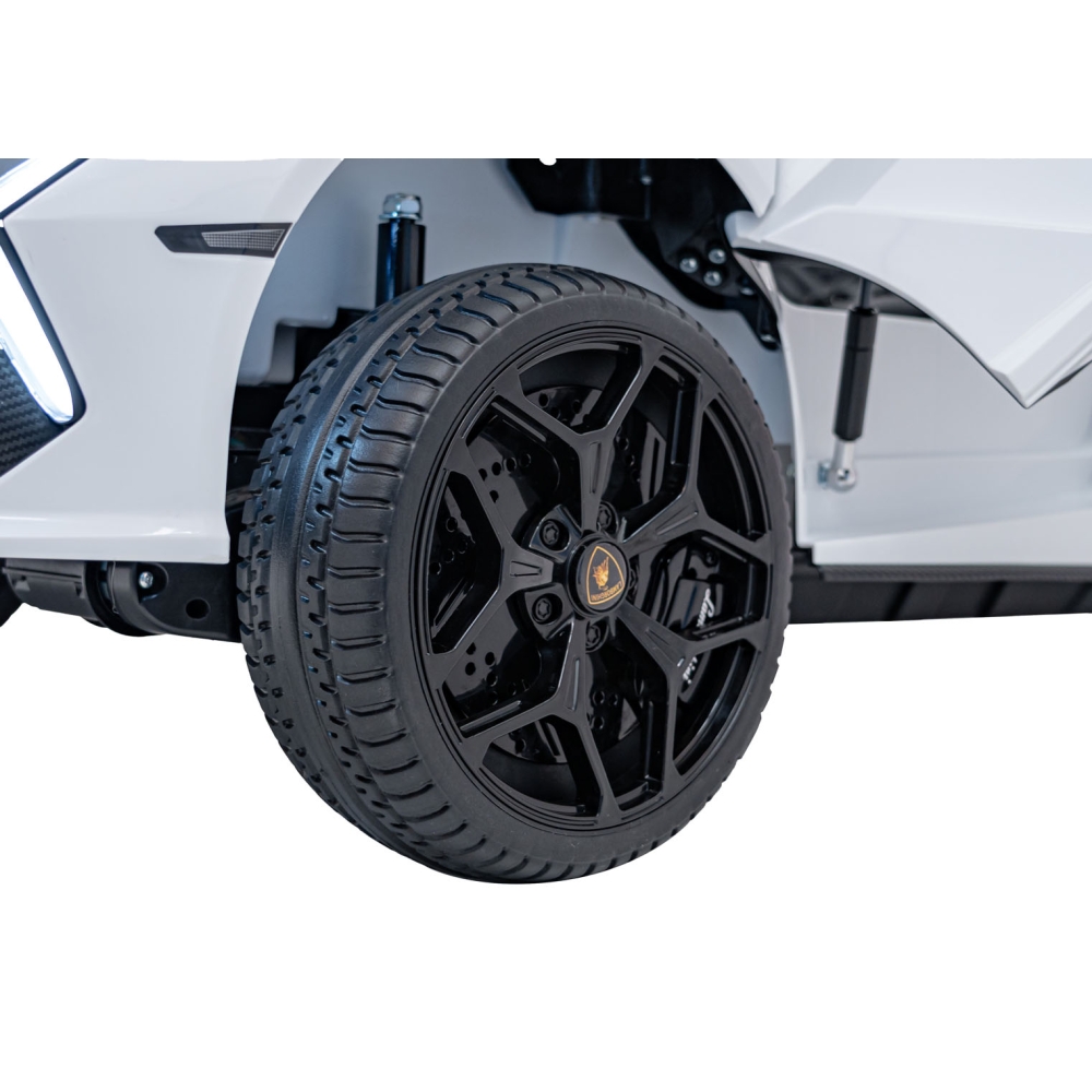 Elektromobilis Lamborghini Revuelto XL, White-Elektromobiliai vaikams, Mašinos-e-vaikas