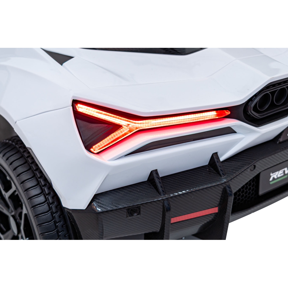 Elektromobilis Lamborghini Revuelto XL, White-Elektromobiliai vaikams, Mašinos-e-vaikas