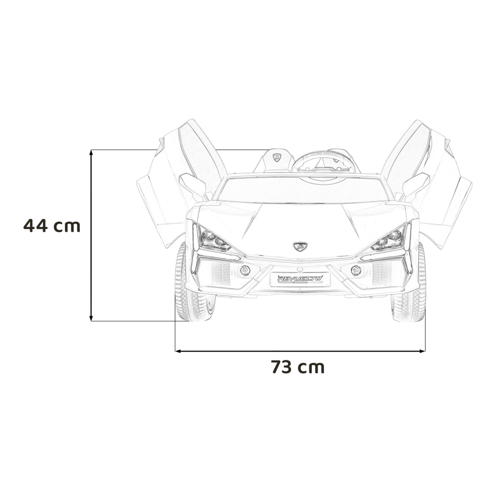 Elektromobilis Lamborghini Revuelto XL, Blue-Elektromobiliai vaikams, Mašinos-e-vaikas