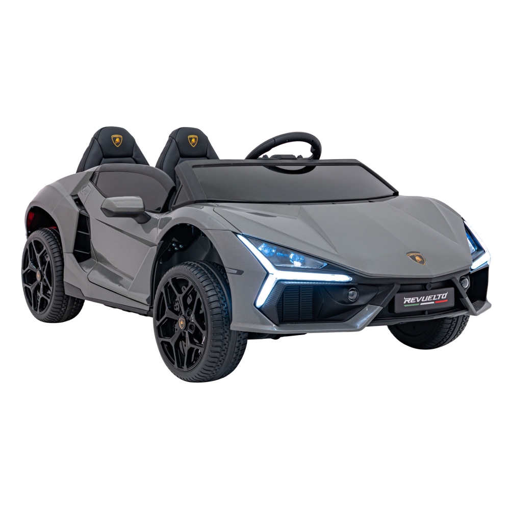 Elektromobilis Lamborghini Revuelto XL, Grey-Elektromobiliai vaikams, Mašinos-e-vaikas