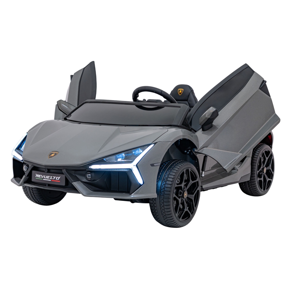 Elektromobilis Lamborghini Revuelto XL, Grey-Elektromobiliai vaikams, Mašinos-e-vaikas