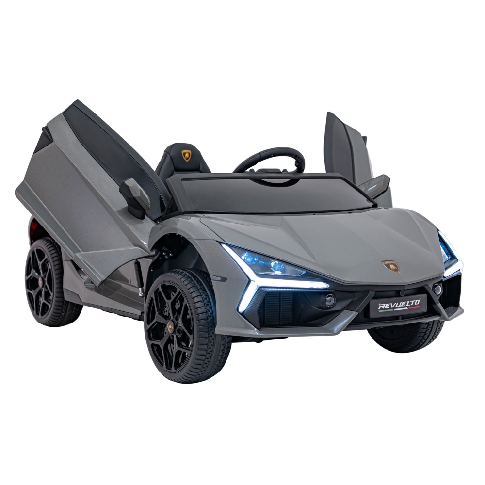 Elektromobilis Lamborghini Revuelto XL, Grey-Elektromobiliai vaikams, Mašinos-e-vaikas