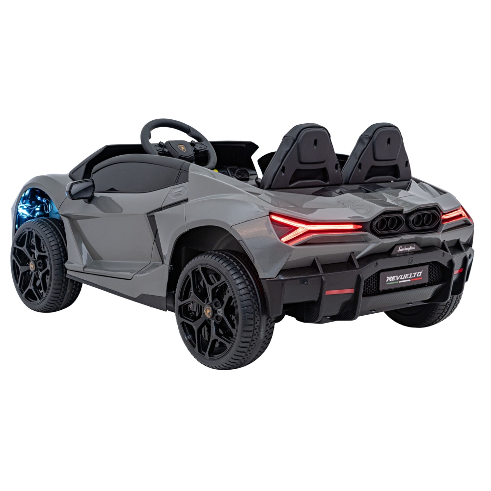 Elektromobilis Lamborghini Revuelto XL, Grey-Elektromobiliai vaikams, Mašinos-e-vaikas