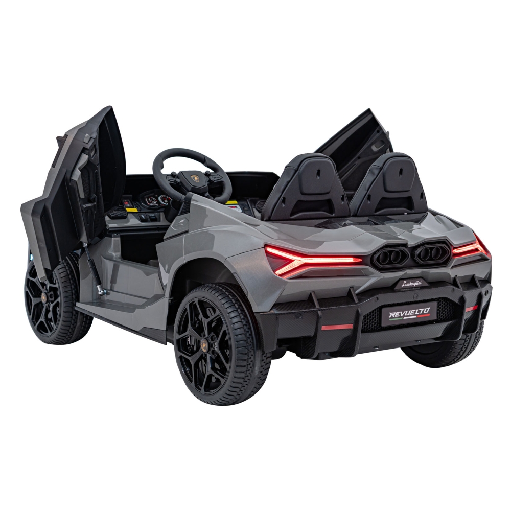 Elektromobilis Lamborghini Revuelto XL, Grey-Elektromobiliai vaikams, Mašinos-e-vaikas