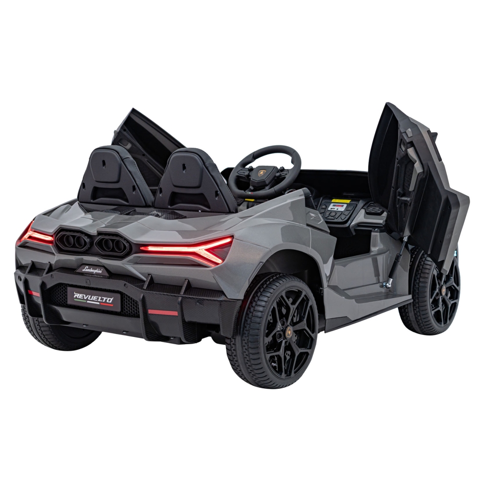 Elektromobilis Lamborghini Revuelto XL, Grey-Elektromobiliai vaikams, Mašinos-e-vaikas