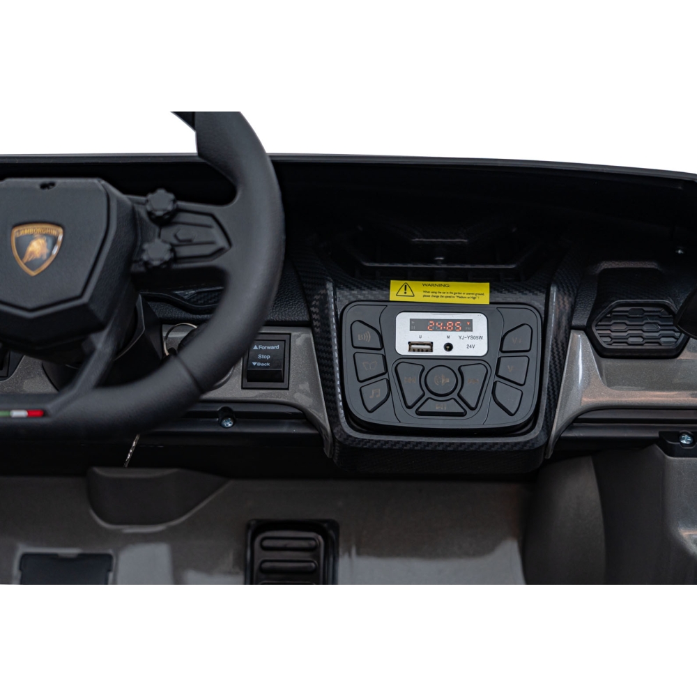 Elektromobilis Lamborghini Revuelto XL, Grey-Elektromobiliai vaikams, Mašinos-e-vaikas