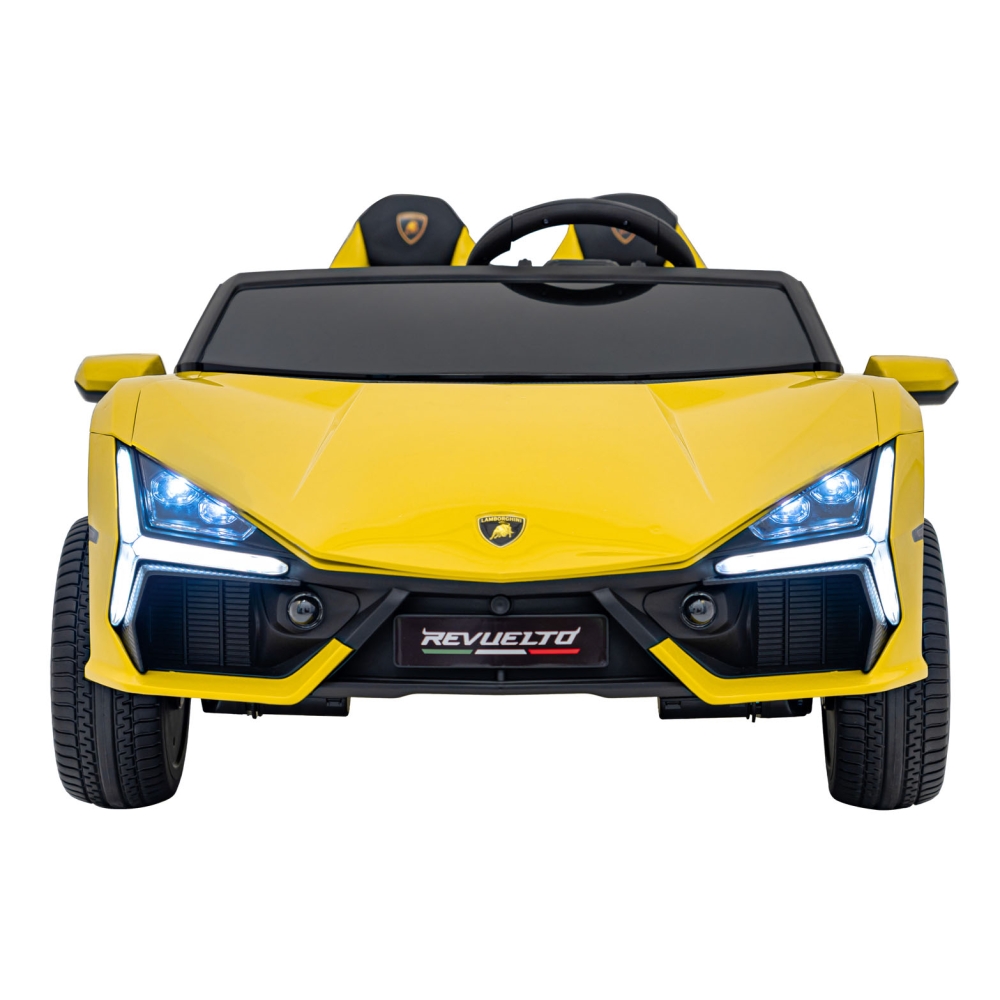 Elektromobilis Lamborghini Revuelto XL, Yellow-Elektromobiliai vaikams, Mašinos-e-vaikas
