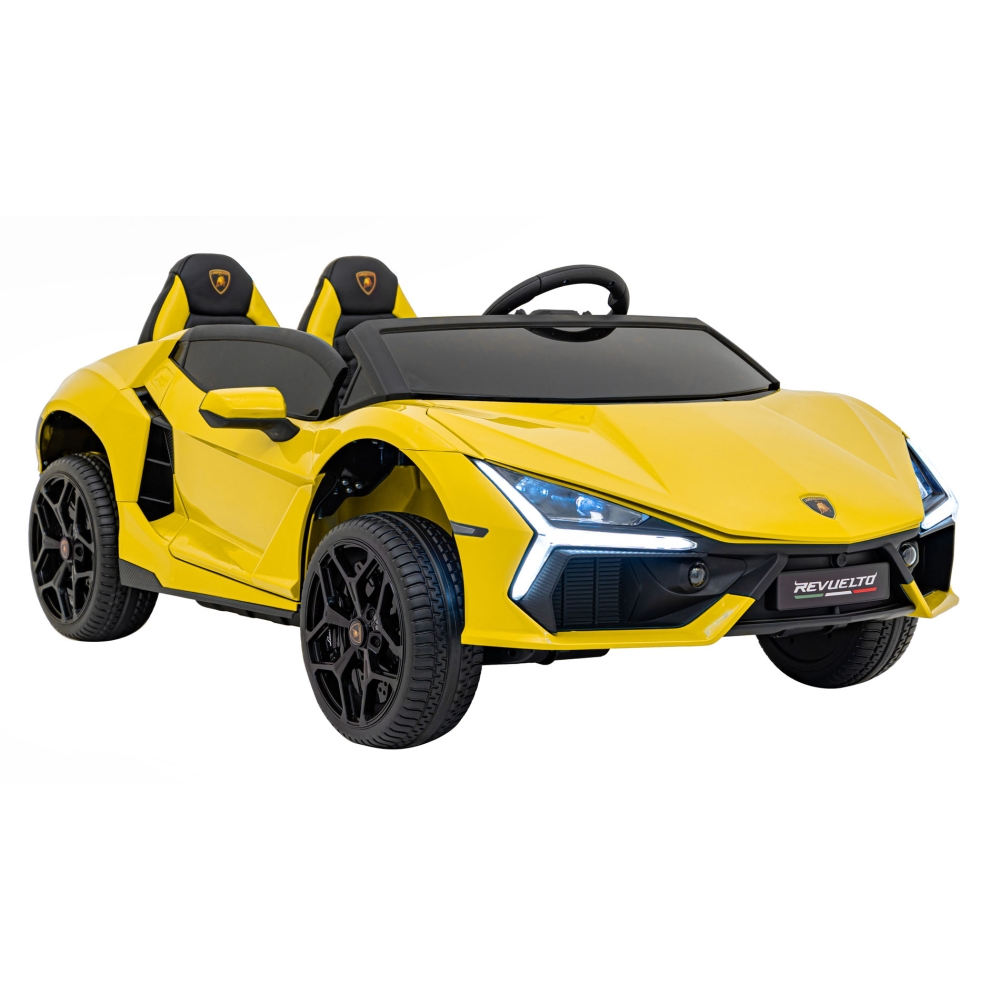 Elektromobilis Lamborghini Revuelto XL, Yellow-Elektromobiliai vaikams, Mašinos-e-vaikas