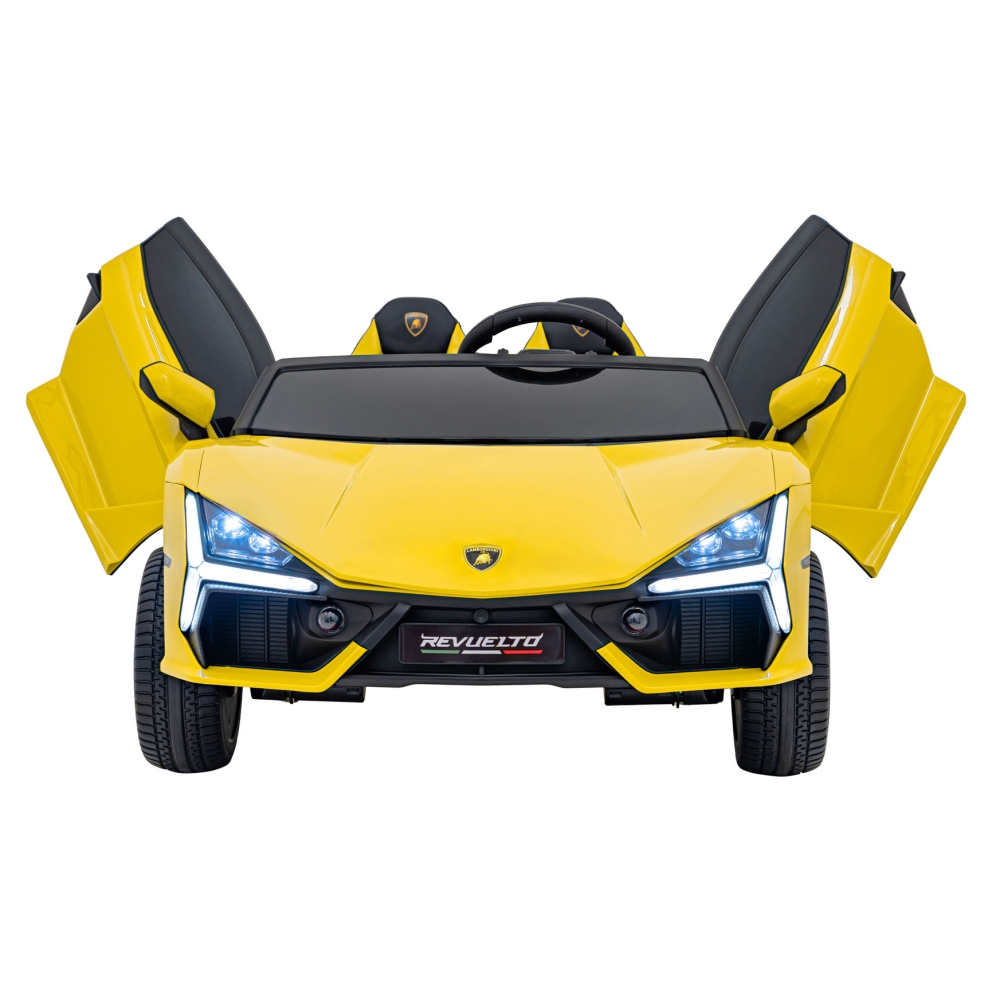 Elektromobilis Lamborghini Revuelto XL, Yellow-Elektromobiliai vaikams, Mašinos-e-vaikas